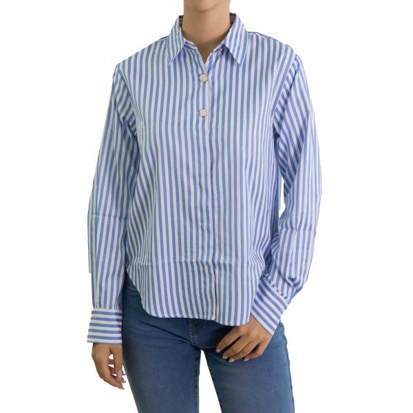 Camicia con bottone dorato Only 